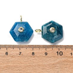 Natural Apatite Pendants&nbsp;G-P588-02G-09