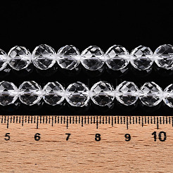Natural Quartz Crystal Beads Strands&nbsp;G-S345-8mm-35
