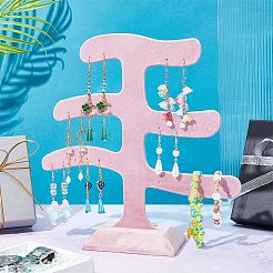Velvet Earring Display Stands&nbsp;EDIS-WH0016-014