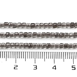 Natural Ice Obsidian Beads Strands&nbsp;G-H042-B38-01