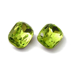 Faceted K9 Glass Rhinestone Cabochons&nbsp;GGLA-R042-01B