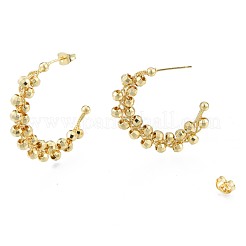Brass Stud Earrings for Women&nbsp;EJEW-N011-95
