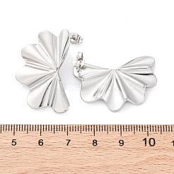 304 Stainless Steel Stud Earrings for Women&nbsp;EJEW-K306-10P