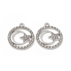 Alloy Crystal Rhinestone Pendants&nbsp;FIND-C019-02P