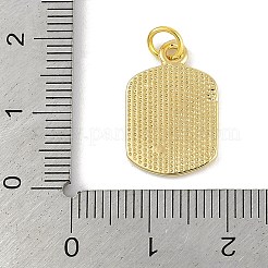 Brass Enamel Pendants&nbsp;KK-B114-10G