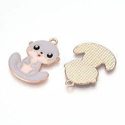 Alloy Enamel Pendants&nbsp;ENAM-T022-02D-01