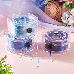 3 Boxes 3 Colors Flat Elastic Crystal String&nbsp;EW-TA0001-12B