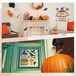Halloween 16 Pcs 16 Styles PET Plastic Hollow Out Drawing Painting Stencils Templates&nbsp;DIY-WH0349-58