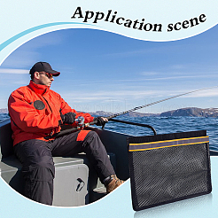 Polyester Yacht Mesh Storage Bags&nbsp;AJEW-WH0752-380C