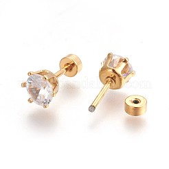 304 Stainless Steel Earlobe Plugs&nbsp;STAS-I113-23G