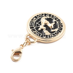 Tarot Alloy Enamel Pendant Decoration&nbsp;LS-HJEW-P021-01B-G