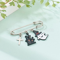 Iron Safety Brooch for Halloween&nbsp;JEWB-BR00048-03