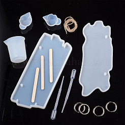 DIY Silicone Hangtag Molds Kits&nbsp;DIY-TA0008-28