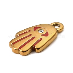 304 Stainless Steel Enamel Pendants&nbsp;STAS-Z199-01G-03