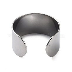 Non-Tarnish 304 Stainless Steel Cuff Rings&nbsp;STAS-M333-04B-P