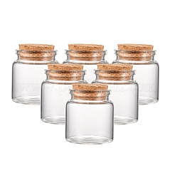 Glass Jar Glass Bottle for Bead Containers&nbsp;CON-E008-58x47mm