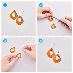 DIY Dangle Earring Making Kits&nbsp;DIY-OC0002-55