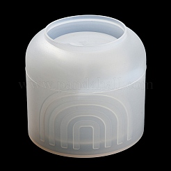 Bohemian Style Arch Pattern Column Shape DIY Candle Cup Silicone Molds&nbsp;LS-DIY-K073-05