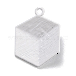 Spray Painted Alloy Pendants&nbsp;LS-ENAM-I052-01