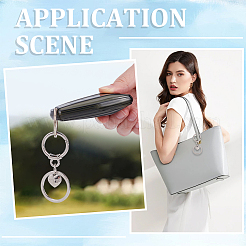 6Pcs Alloy Keychain Clasps&nbsp;FIND-SC0014-43P