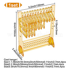 Acrylic Earring Display Stands&nbsp;EDIS-WH0021-58A