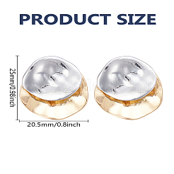 1Pair Zinc Alloy Stud Earrings for Women&nbsp;EJEW-LP0008-004