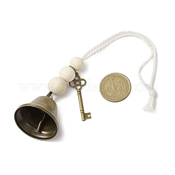 Iron Bell Hanging Ornaments&nbsp;HJEW-JM02523-01