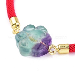 Adjustable Nylon Cord Slider Bracelets&nbsp;BJEW-Z002-01G