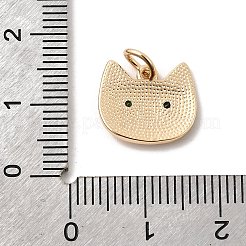 Brass Rhinestone Pendants&nbsp;KK-H253-03G