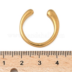 304 Stainless Steel Cuff Rings&nbsp;RJEW-P150-17G