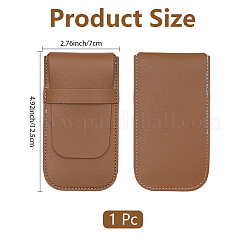 1Pc Rectangle PU Imitation Leather Single Watch Storage Bag&nbsp;DIY-CL0001-11A