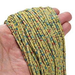 Dyed Synthetic Turquoise Beads Strands&nbsp;G-P594-01B-13