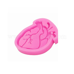 Heart DIY Pendant Food Grade Silicone Statue Molds&nbsp;SIMO-PW0001-320