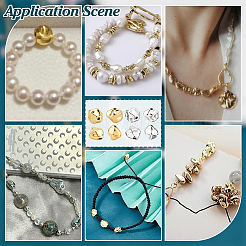 40Pcs 4 Colors Alloy Beads&nbsp;FIND-PH0021-32