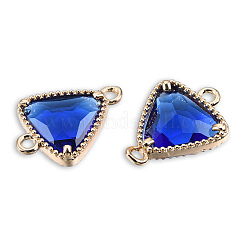 Transparent K9 Glass Connector Charms&nbsp;GLAA-N038-60-F08