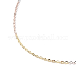 925 Sterling Silver Cable Chain Necklaces for Women&nbsp;NJEW-A014-06