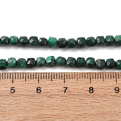 Natural Malachite Beads Strands&nbsp;G-C262-C02-4mm