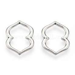 Tibetan Style Alloy Linking Rings&nbsp;PALLOY-T075-213AS