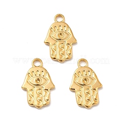 Ion Plating(IP) 304 Stainless Steel Pendants Rhinestone Settings&nbsp;STAS-E176-14G