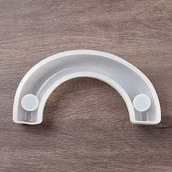 DIY Curved Line C Shape Candlestick Silicone Molds&nbsp;DIY-E040-02
