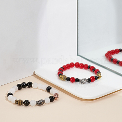 Tibetan Style Alloy Beads&nbsp;PALLOY-PH0001-09