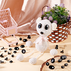 110 Sets 11 Styles Plastic Doll Craft Eyes&nbsp;DIY-PH0017-66