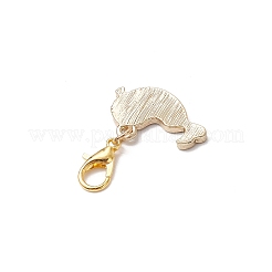 Alloy Enamel Pendant Decorations&nbsp;HJEW-JM03296