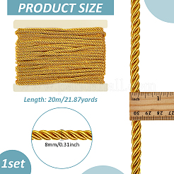 3-Ply Polyester Twisted Cord&nbsp;OCOR-WH0058-92