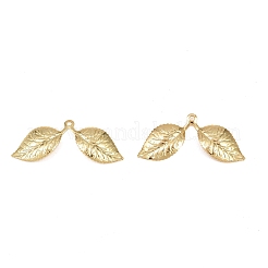 Rack Plating Brass Pendants&nbsp;KK-E046-30G-NR