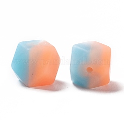 Two Tone Luminous Silicone Beads&nbsp;LS-SIL-I002-02C