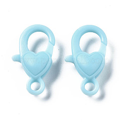Opaque Acrylic Lobster Claw Clasps&nbsp;X-SACR-T358-06