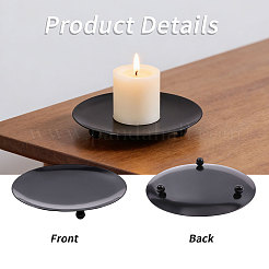 Iron Candle Holder&nbsp;AJEW-WH0696-725