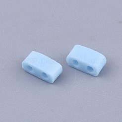 FGB 2-Hole Glass Seed Beads&nbsp;SEED-S031-M-043