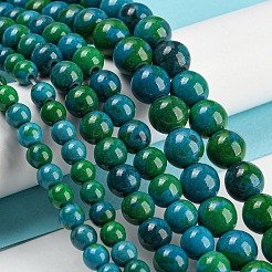 Synthetic Chrysocolla Beads Strands&nbsp;G-L529-B01-4mm